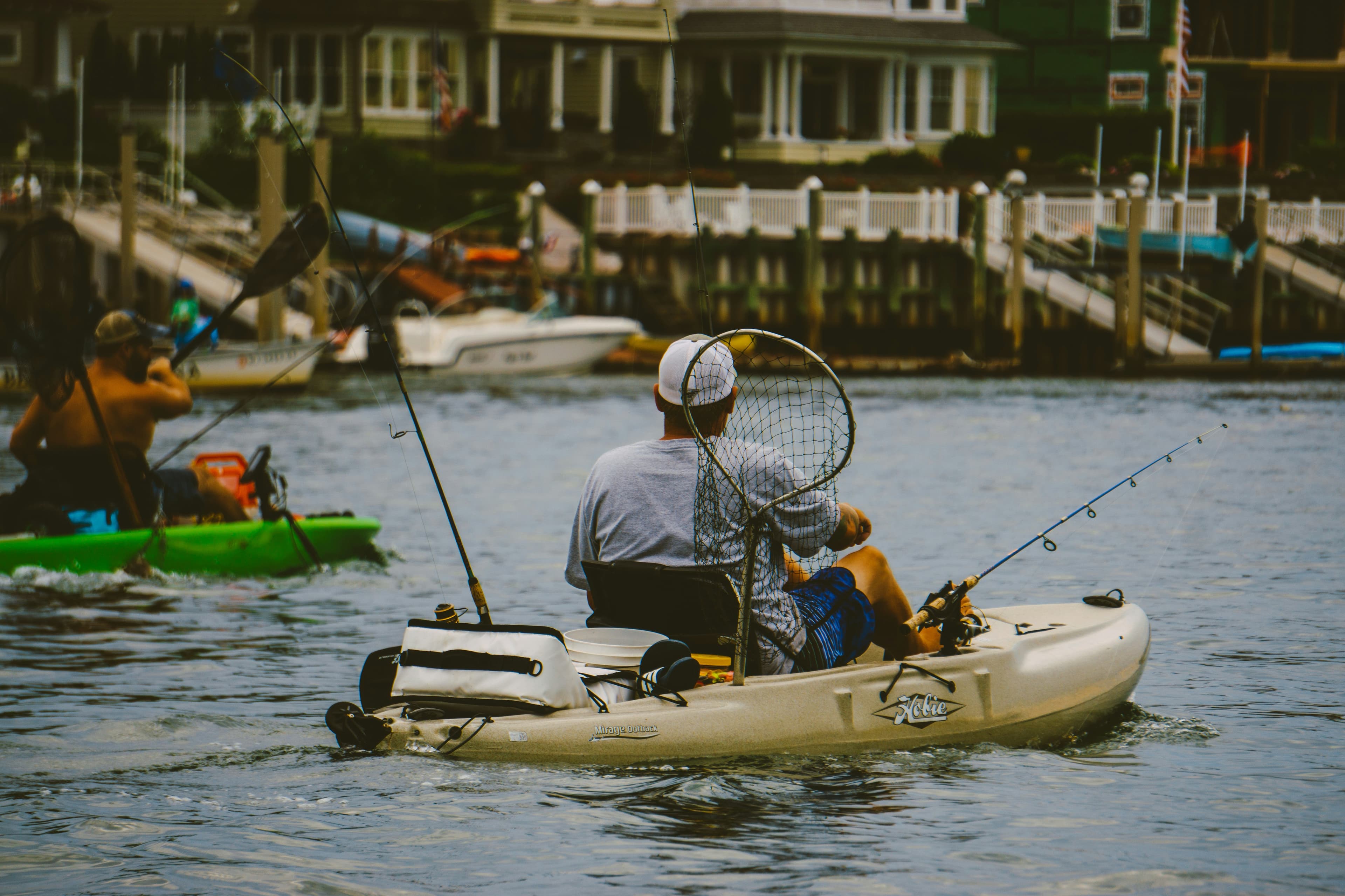 Best kayak anchor trolley kits laid out on a dock
